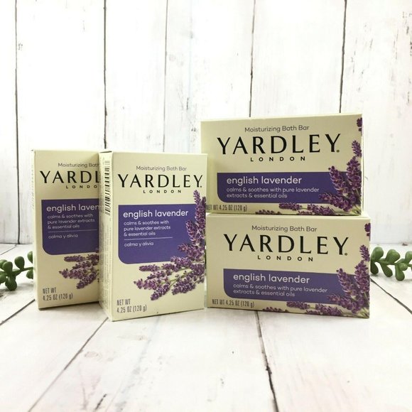 Yardley Other - 4 Bars Yardley English Lavender Soap 4.25 oz Sooth